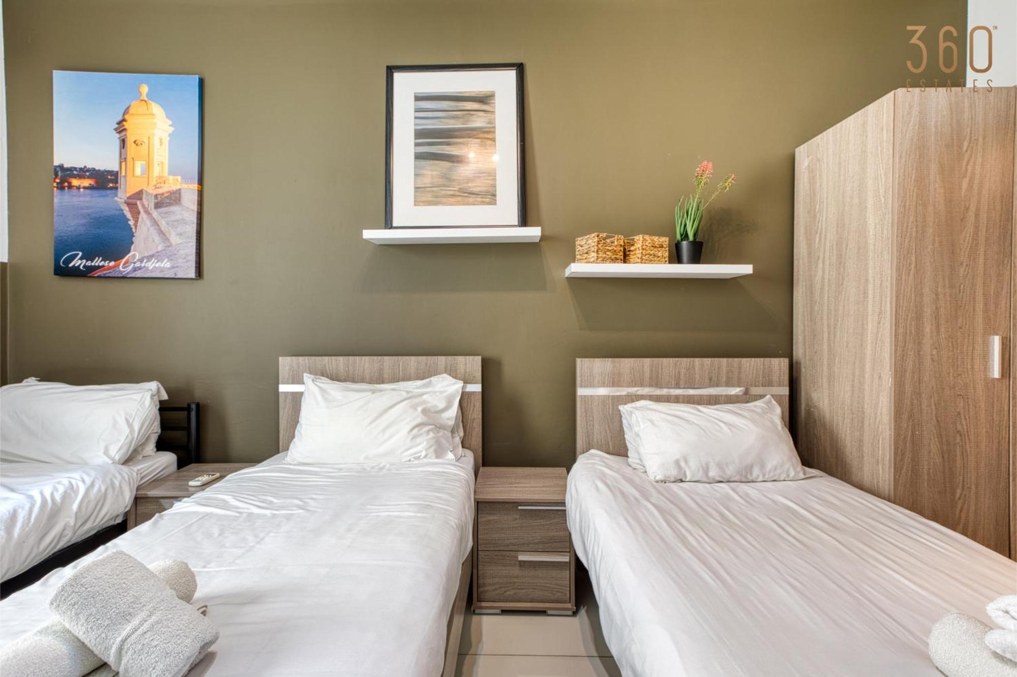 A Lovely 3 Bedroom, 3 Baths Home In The Centre Of Gzira By 360 Estates Kültér fotó