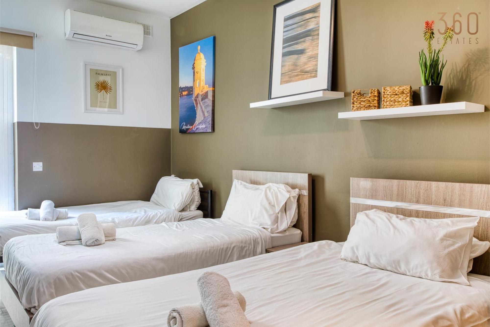 A Lovely 3 Bedroom, 3 Baths Home In The Centre Of Gzira By 360 Estates Kültér fotó