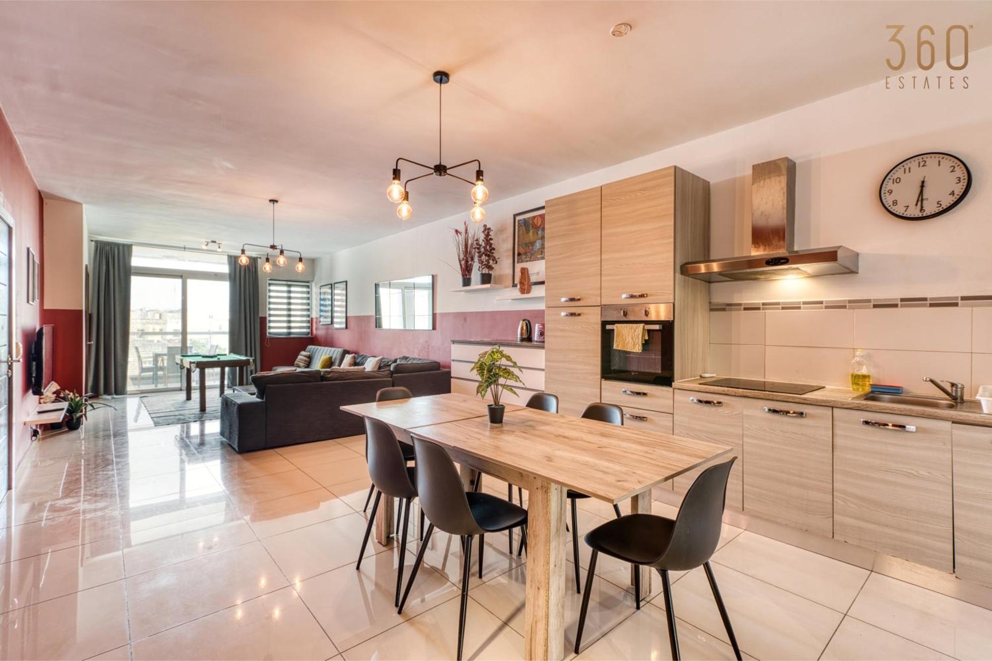 A Lovely 3 Bedroom, 3 Baths Home In The Centre Of Gzira By 360 Estates Kültér fotó