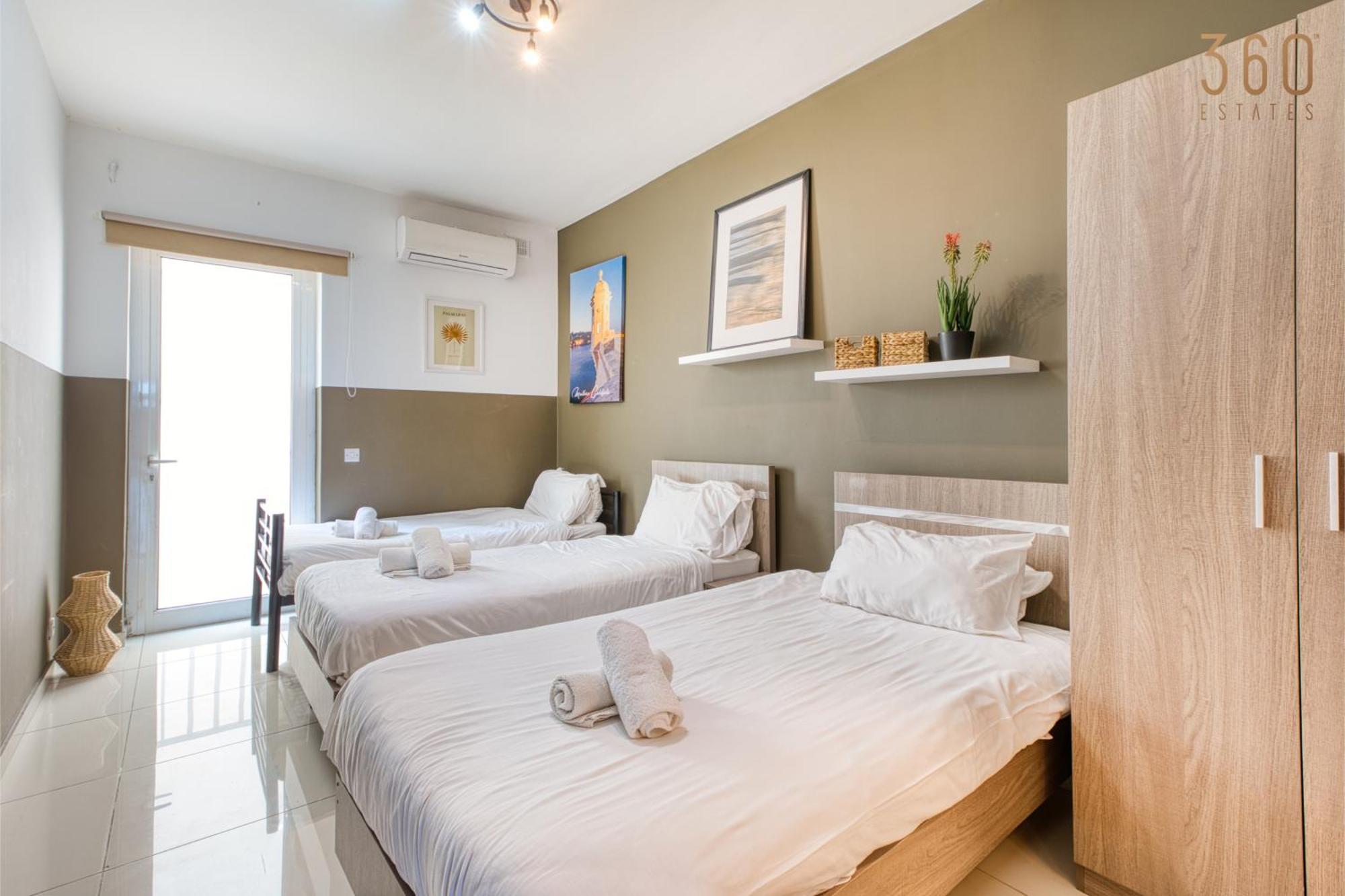 A Lovely 3 Bedroom, 3 Baths Home In The Centre Of Gzira By 360 Estates Kültér fotó