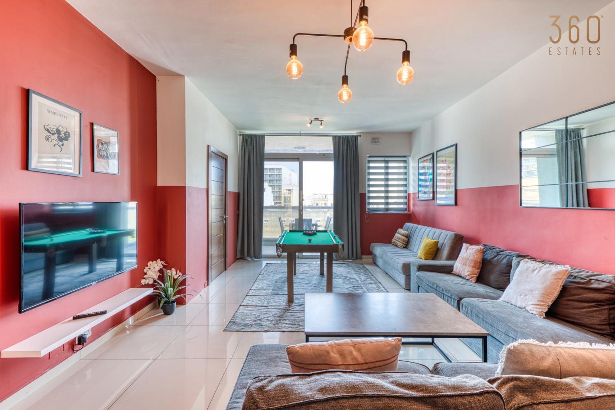 A Lovely 3 Bedroom, 3 Baths Home In The Centre Of Gzira By 360 Estates Kültér fotó